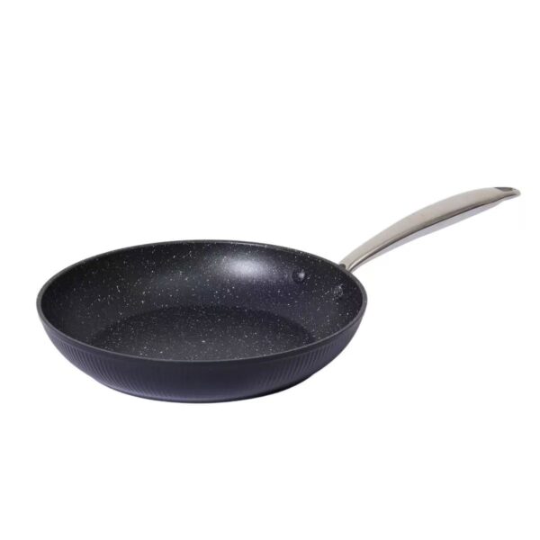 1b33f3101b1dffdf9bb7f47476ceb26a 10-Piece Black Ribbed Non-Stick Aluminum Cookware Set with Stainless Steel Handles