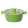 24334b67876454639007c52f599e280a 16-Piece Vibrant Green Non-Stick Aluminum Cookware Set