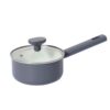 42bdb5ceabccf515afae7caa3ecdfb6a 14-Piece Grey & White Non-Stick Aluminum Cookware Set