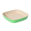 7e4717831bb4013b505397b226148332 10-Piece Green & Beige Non-Stick Aluminum Cookware Set with Detachable Handles