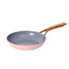 bfac9449806d51a3b3be9f44878192f1 10-Piece Pink & Grey Non-Stick Aluminum Cookware Set with Gold Handles
