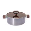 c1bd6c0d2160590101313e6c680ba2bb 9-Piece Stainless Steel Non-Stick Cookware Set with Walnut Wood-Effect Handles