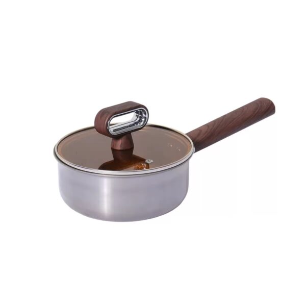 cb6bd4e539e772e7a61d75f2a2082300 9-Piece Stainless Steel Non-Stick Cookware Set with Walnut Wood-Effect Handles