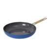 e004b3b6d1d8f5d5d146535380f39726 11-Piece Navy Blue Non-Stick Aluminum Cookware Set with Gold Handles