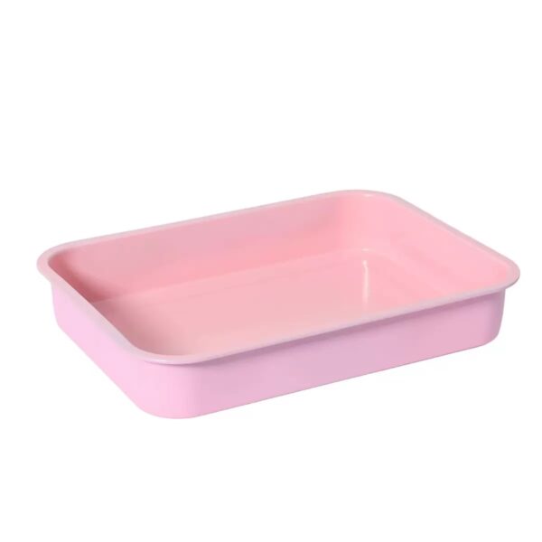 6621c5327f5e9d250aca286d67f6009f 6-Piece Pink Nonstick Baking Pan Set