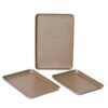 7268b6e8a28567eb90e7f8ad8ac85e2d 3-Piece Golden Nonstick Honeycomb Texture Baking Pan Set