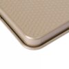 c99ae4e220a018b6f304707a2f748825 3-Piece Golden Nonstick Honeycomb Texture Baking Pan Set