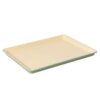 5 Pcs Carbon Steel Bakeware Set Green Exterior Cream Interior Nonstick Cake Molds & Baking Trays